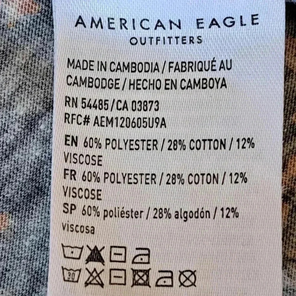 ❤️ American Eagle Floral Tank Top Small - Picture 8 of 9